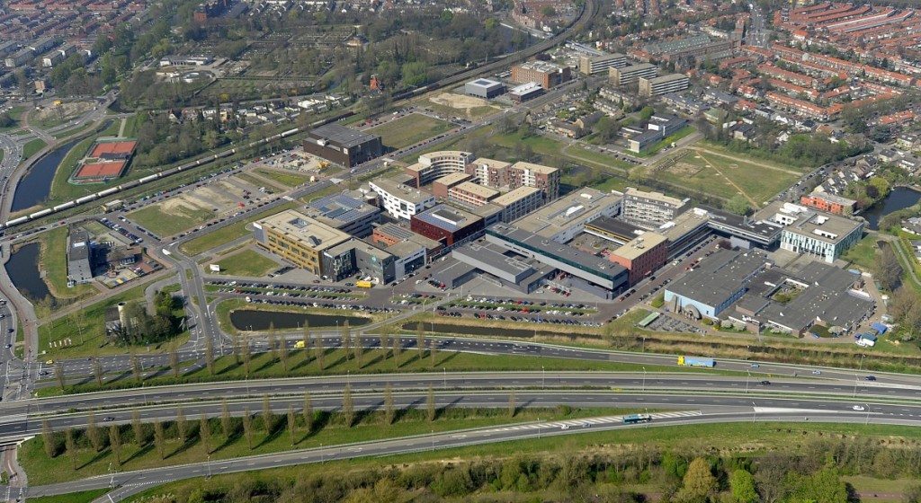 Leerpark luchtfoto april 2014